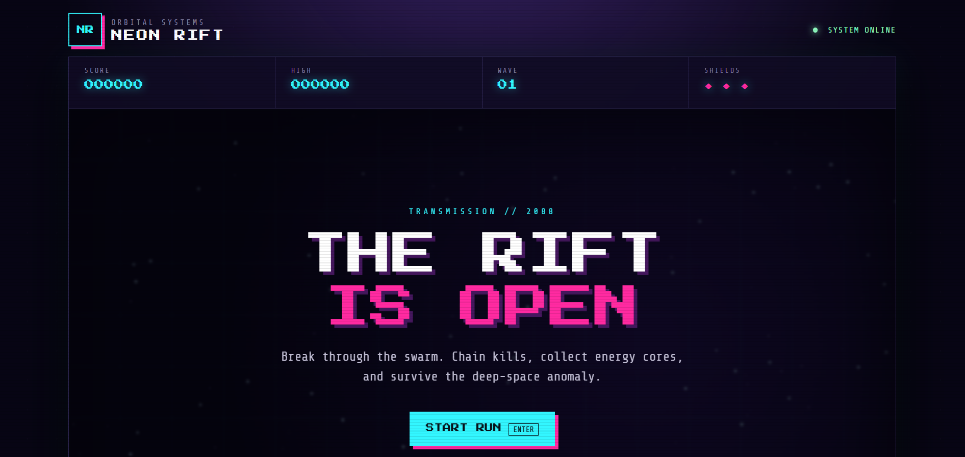 Arcade Adventures website